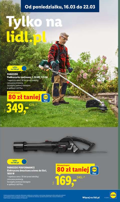 Lidl - gazetka promocyjna Katalog od poniedziałku 16.03 do soboty 21.03 - strona 7