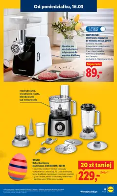 Lidl - gazetka promocyjna Katalog od poniedziałku 16.03 do soboty 21.03 - strona 15