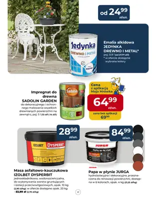 PSB Mrówka - gazetka promocyjna Gazetka od czwartku 12.03 do soboty 21.03 - strona 17