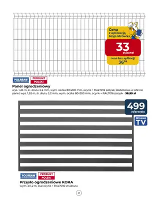 PSB Mrówka - gazetka promocyjna Gazetka od czwartku 12.03 do soboty 21.03 - strona 21