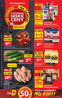 Biedronka - gazetka promocyjna Od czwartku od czwartku 12.03 do środy 18.03