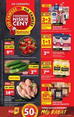 Biedronka - gazetka promocyjna Od czwartku od czwartku 12.03 do środy 18.03