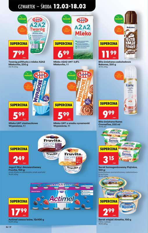 Biedronka - gazetka promocyjna Od czwartku od czwartku 12.03 do środy 18.03 - strona 46