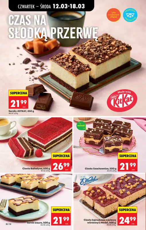 Biedronka - gazetka promocyjna Od czwartku, Z ladą tradycyjną od czwartku 12.03 do środy 18.03 - strona 66
