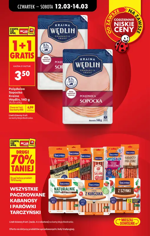 Biedronka - gazetka promocyjna Od czwartku, Z ladą tradycyjną od czwartku 12.03 do środy 18.03 - strona 13