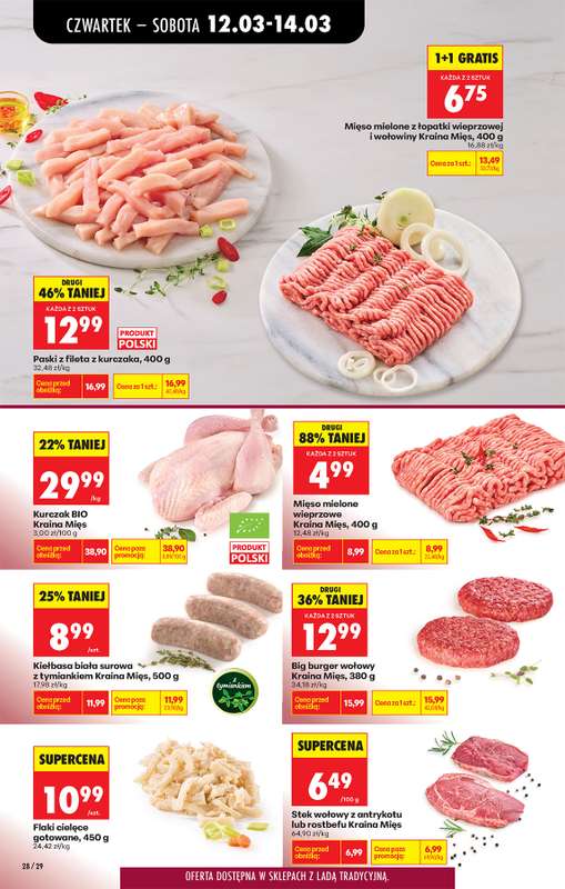 Biedronka - gazetka promocyjna Od czwartku, Z ladą tradycyjną od czwartku 12.03 do środy 18.03 - strona 38