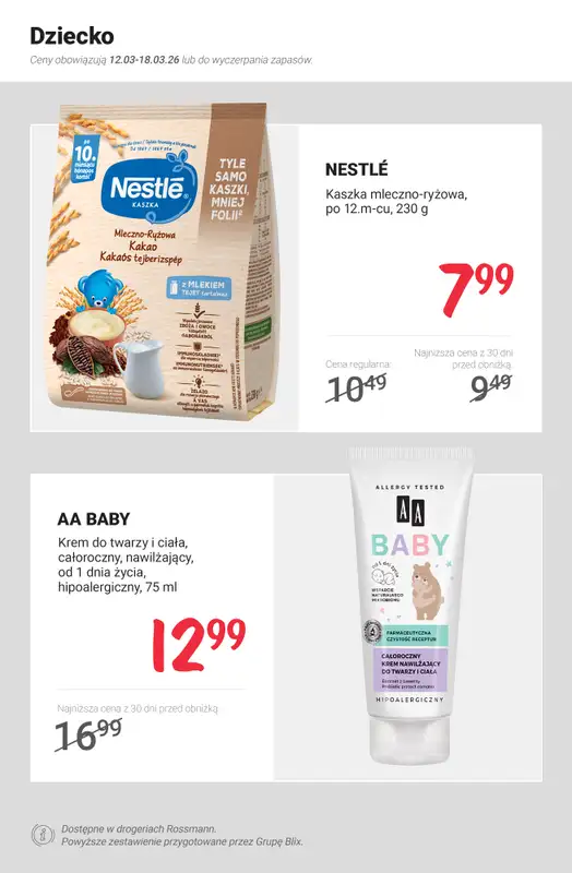 Rossmann - gazetka promocyjna MEGA promocje z nowej gazetki od czwartku 12.03 do środy 18.03 - strona 11
