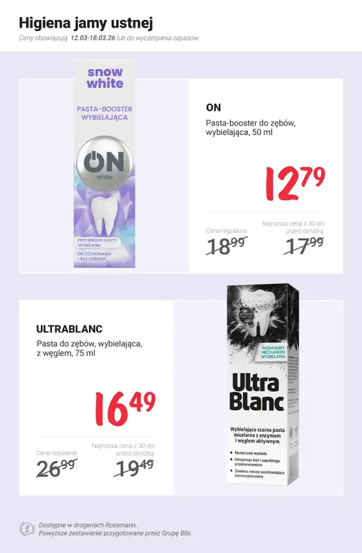 Rossmann - gazetka promocyjna MEGA promocje z nowej gazetki od czwartku 12.03 do środy 18.03 - strona 10