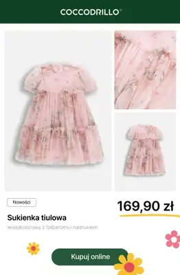 WIELKANOC - gazetka promocyjna Coccodrillo | Odzież dziecięca na specjalne okazje od czwartku 12.03  - strona 9