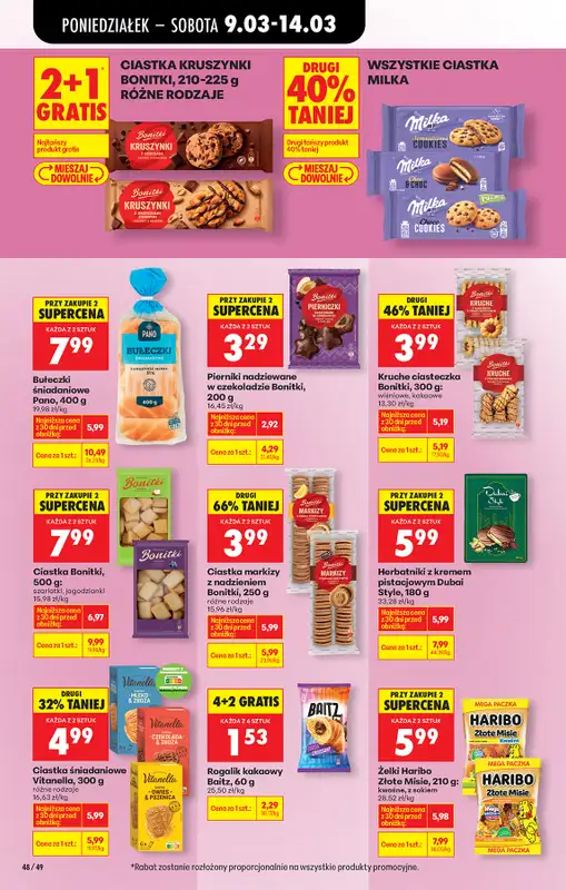 Biedronka - gazetka promocyjna Od poniedziałku od poniedziałku 09.03 do soboty 14.03 - strona 60