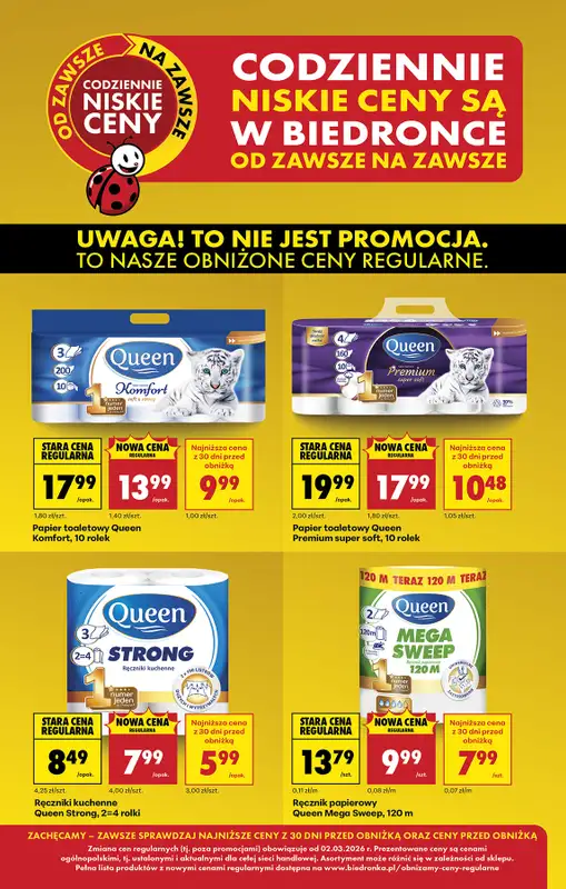 Biedronka - gazetka promocyjna Od poniedziałku, Z ladą tradycyjną od poniedziałku 09.03 do soboty 14.03 - strona 6