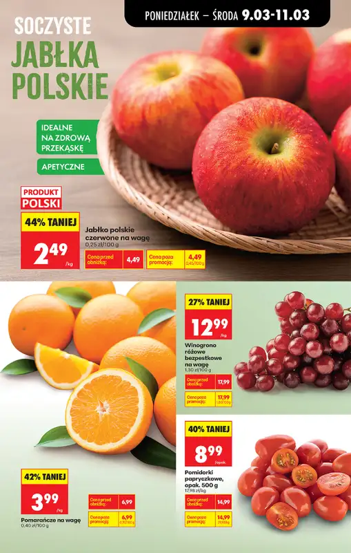 Biedronka - gazetka promocyjna Od poniedziałku, Z ladą tradycyjną od poniedziałku 09.03 do soboty 14.03 - strona 27