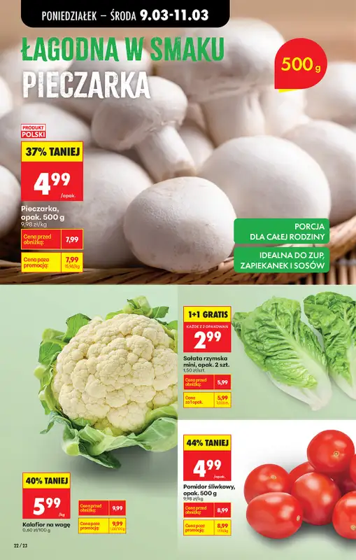 Biedronka - gazetka promocyjna Od poniedziałku, Z ladą tradycyjną od poniedziałku 09.03 do soboty 14.03 - strona 26