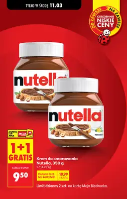 Biedronka - gazetka promocyjna Od poniedziałku, Z ladą tradycyjną od poniedziałku 09.03 do soboty 14.03 - strona 13