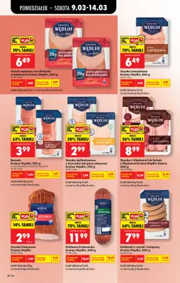 Biedronka - gazetka promocyjna Od poniedziałku, Z ladą tradycyjną od poniedziałku 09.03 do soboty 14.03 - strona 42