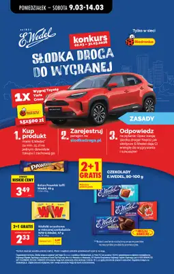 Biedronka - gazetka promocyjna Od poniedziałku, Z ladą tradycyjną od poniedziałku 09.03 do soboty 14.03 - strona 62