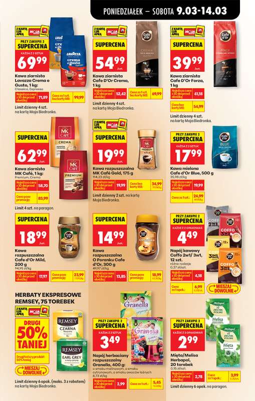 Biedronka - gazetka promocyjna Od poniedziałku, Z ladą tradycyjną od poniedziałku 09.03 do soboty 14.03 - strona 55