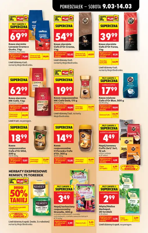 Biedronka - gazetka promocyjna Od poniedziałku, Z ladą tradycyjną od poniedziałku 09.03 do soboty 14.03 - strona 55