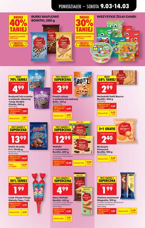 Biedronka - gazetka promocyjna Od poniedziałku, Z ladą tradycyjną od poniedziałku 09.03 do soboty 14.03 - strona 61