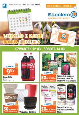 Leclerc - gazetka promocyjna Oferta Gdańsk od czwartku 12.03 do soboty 14.03