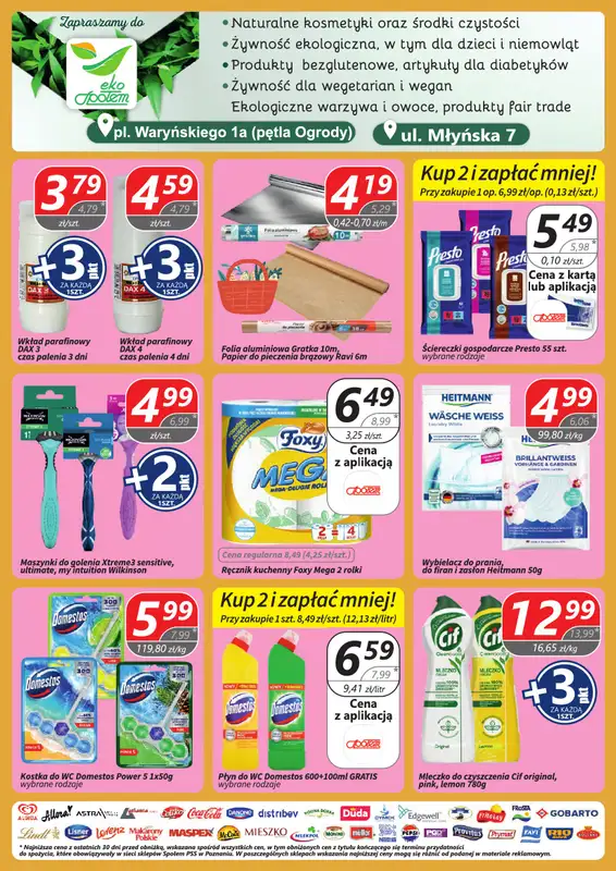 Społem - Blisko i Korzystnie - gazetka promocyjna Gazetka PSS Poznań od poniedziałku 16.03 do niedzieli 05.04 - strona 8