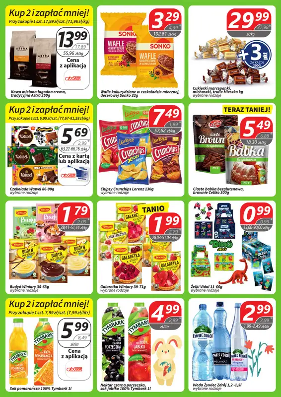 Społem - Blisko i Korzystnie - gazetka promocyjna Gazetka PSS Poznań od poniedziałku 16.03 do niedzieli 05.04 - strona 4