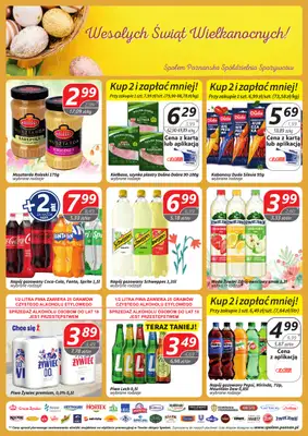 Społem - Blisko i Korzystnie - gazetka promocyjna Gazetka PSS Poznań od poniedziałku 16.03 do niedzieli 05.04 - strona 7