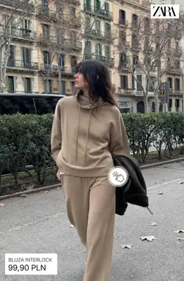 Zara - gazetka promocyjna Wygodne komplety damskie od piątku 13.03  - strona 2