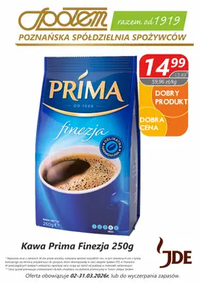 Społem - Blisko i Korzystnie - gazetka promocyjna Plakaty promocyjne PSS Poznań od czwartku 12.03 do wtorku 31.03 - strona 9