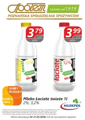 Społem - Blisko i Korzystnie - gazetka promocyjna Plakaty promocyjne PSS Poznań od czwartku 12.03 do wtorku 31.03 - strona 3