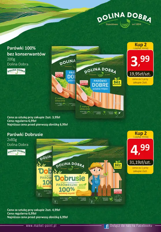 Market Point - gazetka promocyjna Gazetka weekendowa od czwartku 12.03 do soboty 14.03 - strona 4