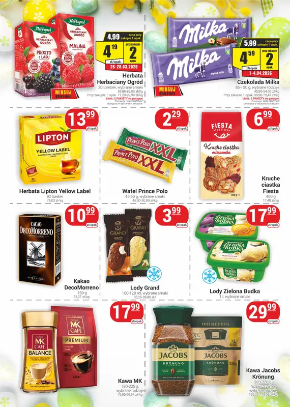 Delikatesy Sezam - gazetka promocyjna Gazetka od czwartku 26.03 do soboty 04.04 - strona 4