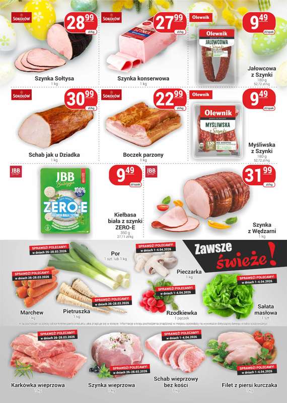 Delikatesy Sezam - gazetka promocyjna Gazetka od czwartku 26.03 do soboty 04.04 - strona 2