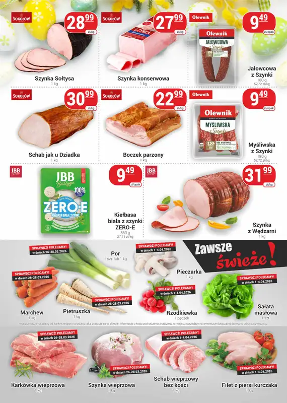 Delikatesy Sezam - gazetka promocyjna Gazetka od czwartku 26.03 do soboty 04.04 - strona 2