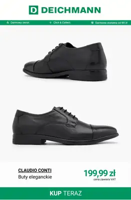 Deichmann - gazetka promocyjna Eleganckie buty męskie od czwartku 12.03  - strona 6