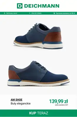 Deichmann - gazetka promocyjna Eleganckie buty męskie od czwartku 12.03  - strona 11