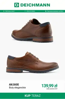 Deichmann - gazetka promocyjna Eleganckie buty męskie od czwartku 12.03  - strona 2