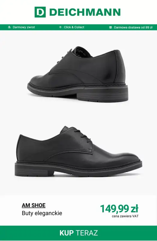 Deichmann - gazetka promocyjna Eleganckie buty męskie od czwartku 12.03  - strona 12