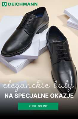 Deichmann - gazetka promocyjna Eleganckie buty męskie od czwartku 12.03 