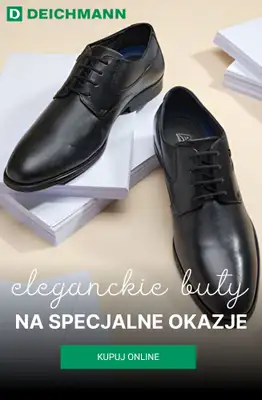Deichmann - gazetka promocyjna Eleganckie buty męskie od czwartku 12.03 