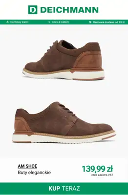 Deichmann - gazetka promocyjna Eleganckie buty męskie od czwartku 12.03  - strona 7