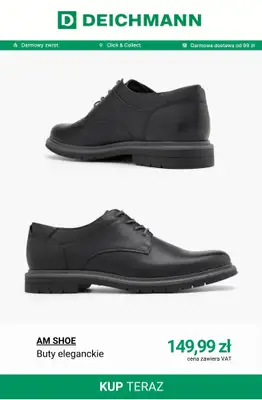 Deichmann - gazetka promocyjna Eleganckie buty męskie od czwartku 12.03  - strona 5