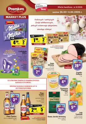 Premium Nasz Sklep - gazetka promocyjna Gazetka Premium Market Plus od czwartku 26.03 do soboty 04.04