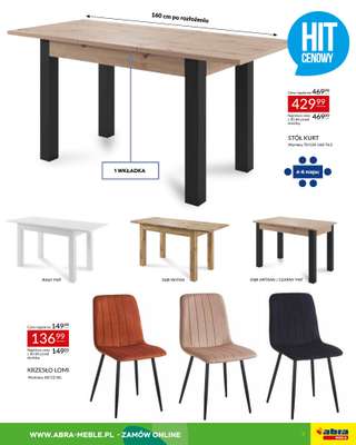 Abra Meble - gazetka promocyjna Zapraszamy na promocję od czwartku 12.03 do wtorku 31.03 - strona 3