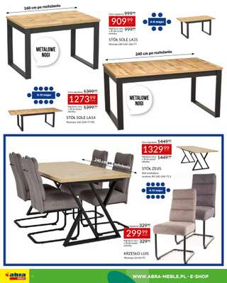 Abra Meble - gazetka promocyjna Zapraszamy na promocję od czwartku 12.03 do wtorku 31.03 - strona 6