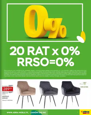 Abra Meble - gazetka promocyjna Zapraszamy na promocję od czwartku 12.03 do wtorku 31.03 - strona 9