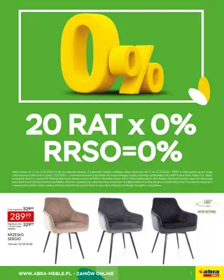 Abra Meble - gazetka promocyjna Zapraszamy na promocję od czwartku 12.03 do wtorku 31.03 - strona 9