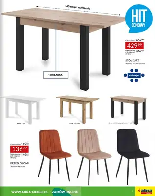 Abra Meble - gazetka promocyjna Zapraszamy na promocję od czwartku 12.03 do wtorku 31.03 - strona 3