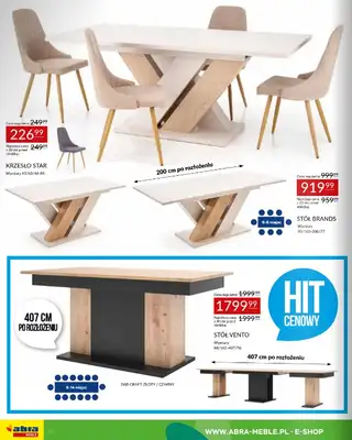 Abra Meble - gazetka promocyjna Zapraszamy na promocję od czwartku 12.03 do wtorku 31.03 - strona 10