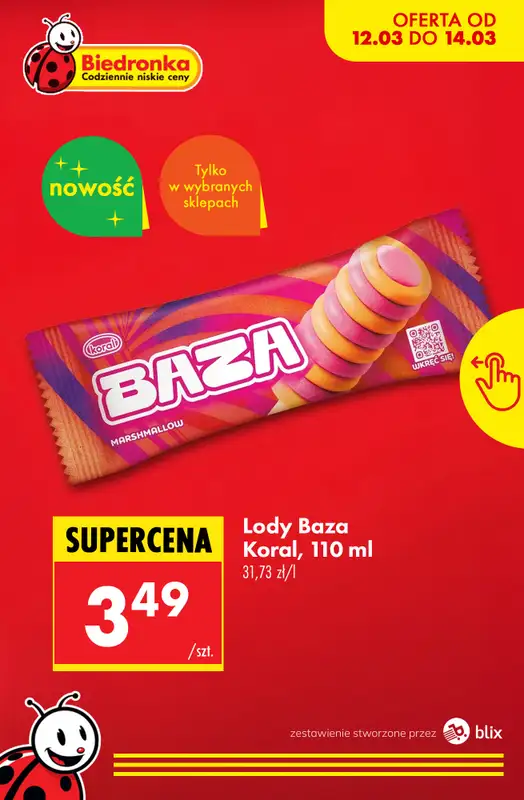 Biedronka - gazetka promocyjna Nowości w Biedronce! od czwartku 12.03 do soboty 14.03 - strona 9